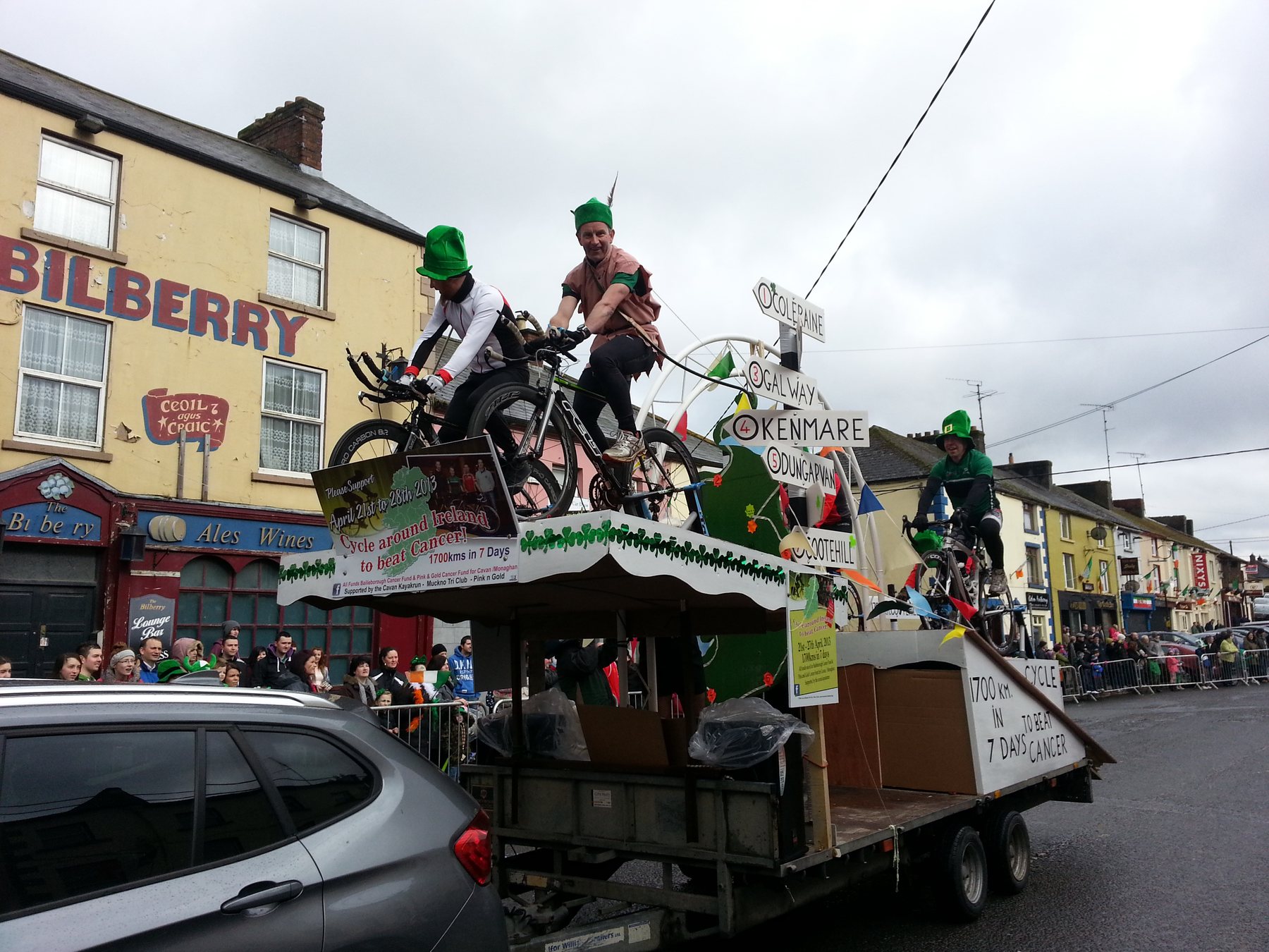 St. Patrick’s Day während eines beruflichen Einsatzes in Irland
