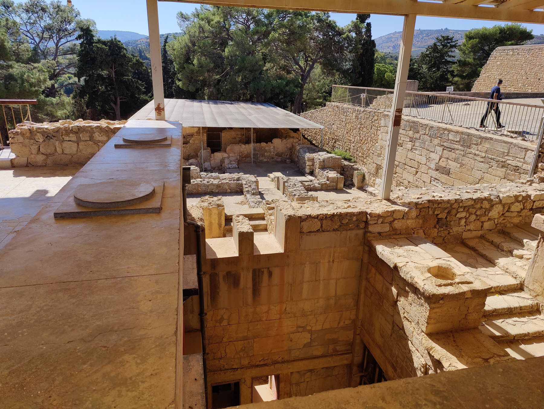 Palast von Knossos auf Kreta